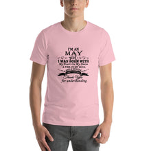 Load image into Gallery viewer, I&#39;m an May girl - i was born with my heart Unisex T-Shirt
